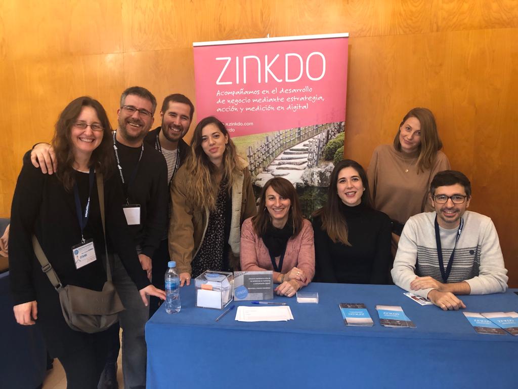 Equipo de la agencia digital Zinkdo en el SMMDay de 2020